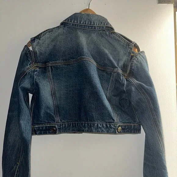Iro cropped denim jacket